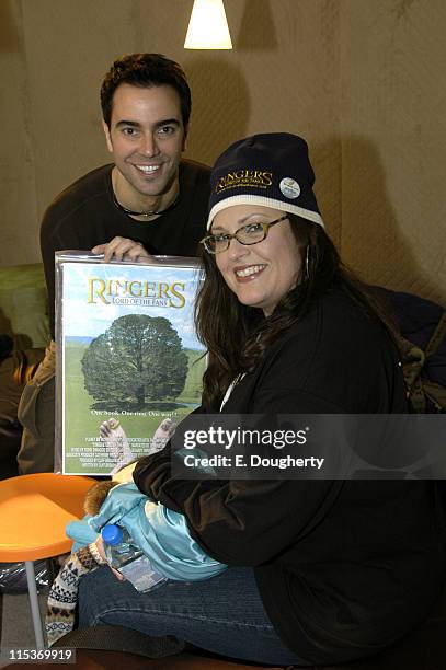 Jeff Marchelletta, producer of "Ringers: Lord of the Fans" and Carlene Cordova, director of "Ringers: Lord of the Fans"