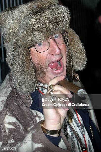 John McCririck during "Celebrity Big Brother" UK 2005 Grand Finale at Elstree Studios in London, Great Britain.