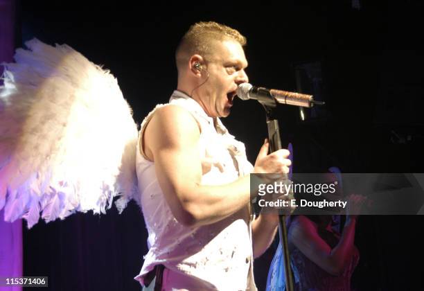 Andy Bell of Erasure during Erasure in Concert at Irving Plaza - April 14, 2005 at Irving Plaza in New York City, New York, United States.