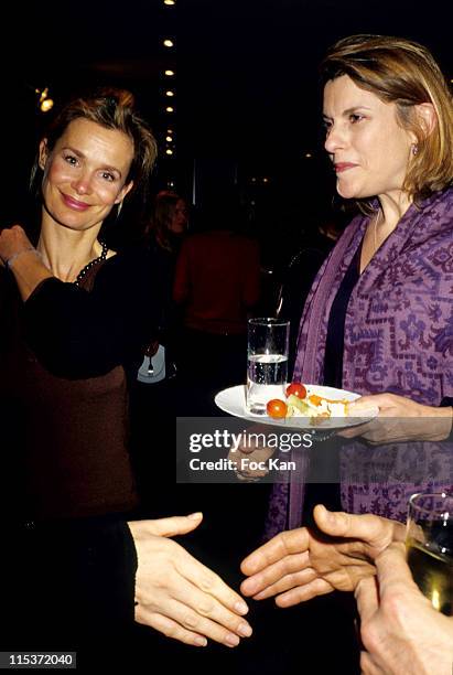 Anne Sophie L. And Mathilde Vitry during Golden Stars French Press Movie Awards Ceremony at Espace Cardin in Paris, France.