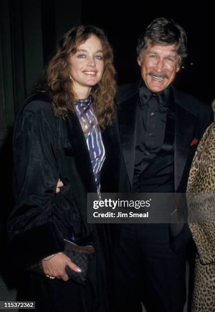 Pamela Sue Martin And Alex Cord during American Ballet Performance - March 3,1987 at Shrine Auditorium in Los Angeles, California, United States.