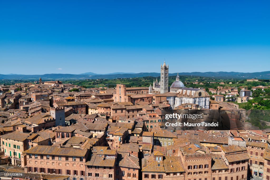 City of Siena and its Cathedral (Duomo) of Santa Maria Assunta, Tuscany