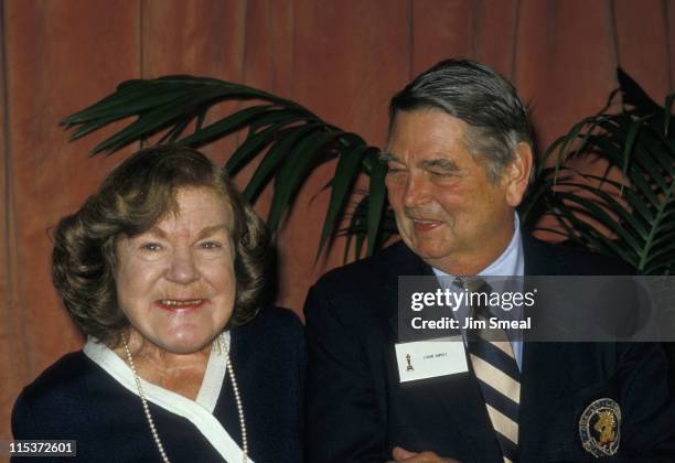 Anne Ramsey and husband Logan Ramsey during Annual Academy Awards Nominees Luncheon at Beverly Hilton Hotel in Beverly Hills, California, United...