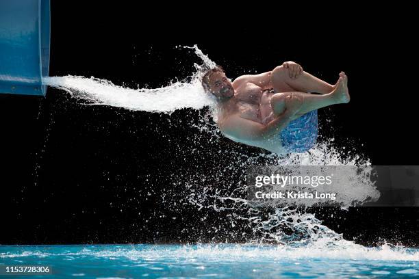 waterslide photos - ウォータースライダー ストックフォトと画像