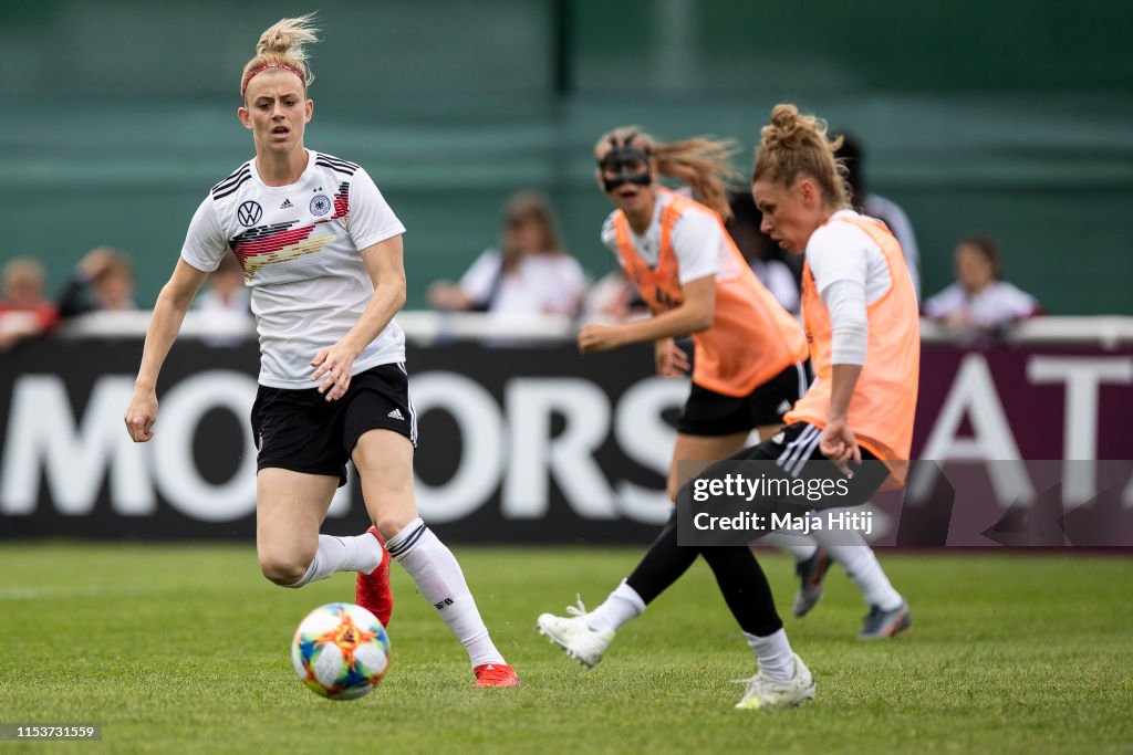 Germany Press Conference & Training - FIFA Women's World Cup France 2019