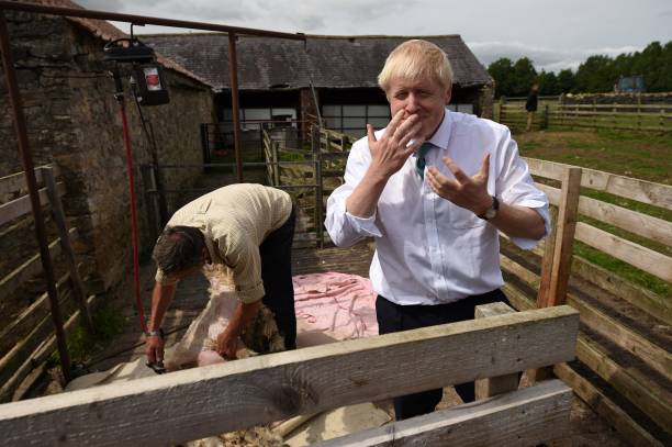 GBR: Boris Johnson Campaigns For Leadership Of The The Conservative Party In Yorkshire