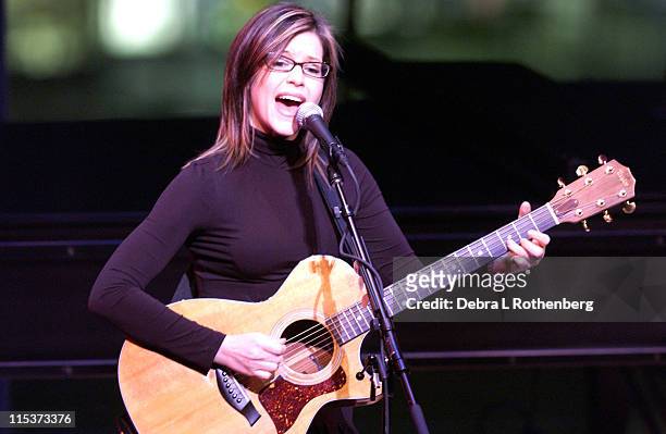 Lisa Loeb during Lisa Loeb in Concert at The Allen Room in New York City - February 3, 2005 at The Allen Room, Frederick P. Rose Hall in New York...