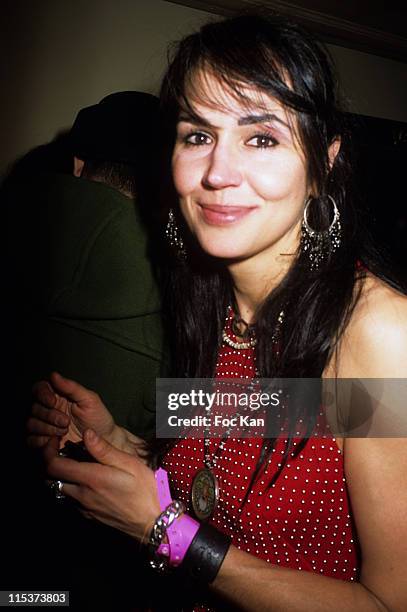 Catherine Wilkening during Fashion and Movie Party Hosted By "Studio" Magazine at Ritz Club in Paris, France.