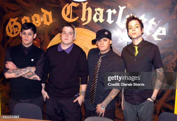 Joel Madden, Paul, Benji Madden and Billy of Good Charlotte