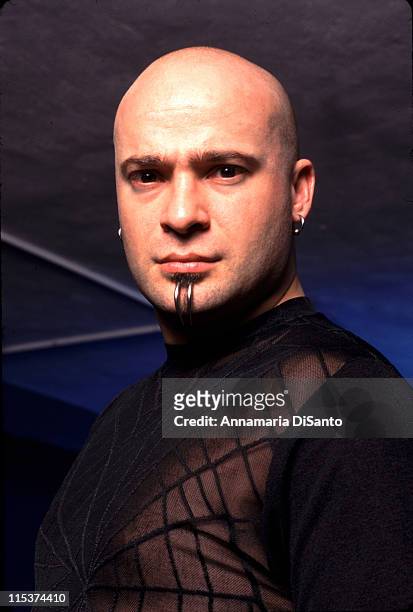 David Draiman/ singer during Disturbed Photo Session at Lightning Studios in New York, NY, United States.