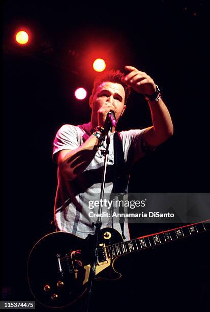 Chad Gilbert /guitars during New Found Glory Live in Los Angeles, California, United States.