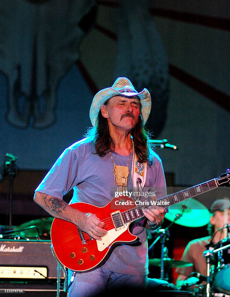 Dickey Betts during 2005 McDowell Mountain Music Festival with Dickey ...