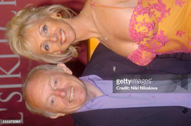 Paul Daniels and Debbie McGee during "Hell's Kitchen II" - Final Night - Arrivals at Brick Lane in London, Great Britain.