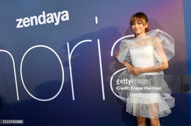 Zendaya attends the LA Premiere of HBO's "Euphoria" at The Cinerama Dome on June 04, 2019 in Los Angeles, California.