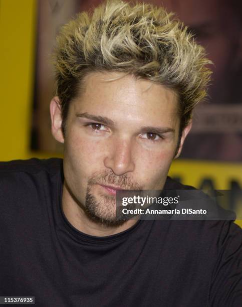 Corey Feldman's record release signing during Corey Feldman Record Release Concert at Tower Records in Los Angeles, California, United States.