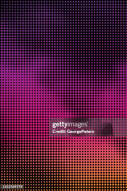 colorful halftone pattern abstract background - watercolor galaxy stock illustrations