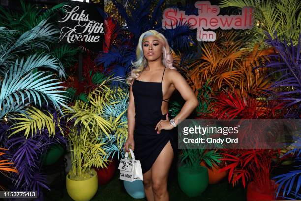 Hennessy Carolina attends Saks Fifth Avenue And The Stonewall Inn Gives Back Initiative Celebration With Musical Performance By Kesha on June 04,...