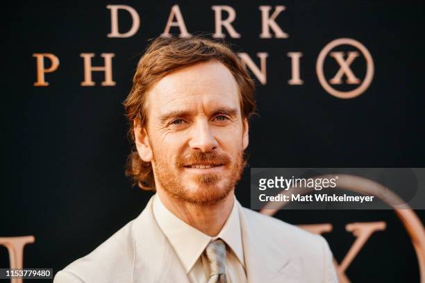 Michael Fassbender attends the premiere of 20th Century Fox's "Dark Phoenix" at TCL Chinese Theatre on June 04, 2019 in Hollywood, California.