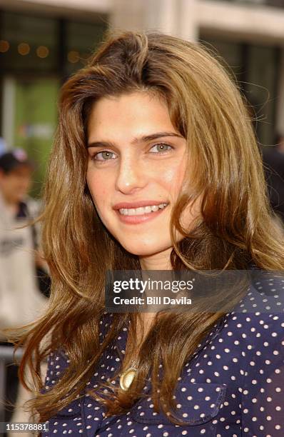 Lake Bell during NBC 2003-2004 Upfront - Arrivals at The Metropolitan Opera House in New York City, New York, United States.