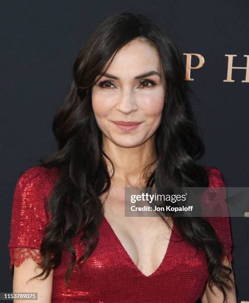 Famke Janssen attends the Premiere Of 20th Century Fox's "Dark Phoenix" at TCL Chinese Theatre on June 04, 2019 in Hollywood, California.