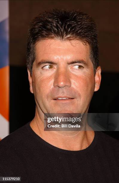 Simon Cowell during FOX TV Network 2003 2004 UpFront Party at Ciprianis at Grand Central Station in New York City, New York, United States.