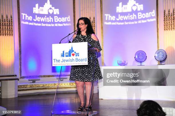 Deborah Zicht attends The Jewish Board's Spring Benefit at The Plaza on June 04, 2019 in New York City.