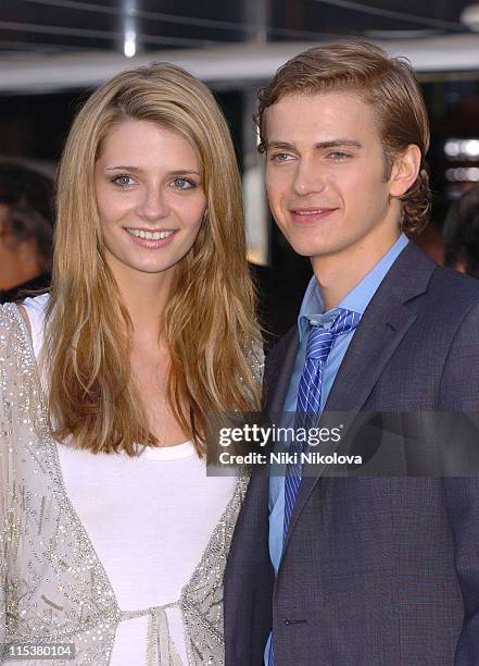 Mischa Barton and Hayden Christensen during 2005 Cannes Film Festival - "The Decameron" Photocall at Yacht Satine in Cannes, France.