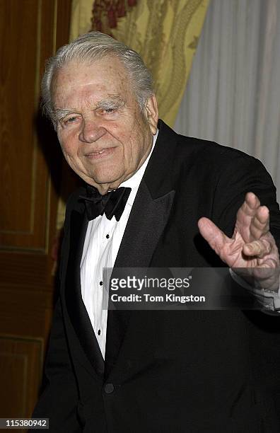 Andy Rooney during 54th Annual Writers Guild of America, East Awards at Pierre Hotel in New York City, New York, United States.
