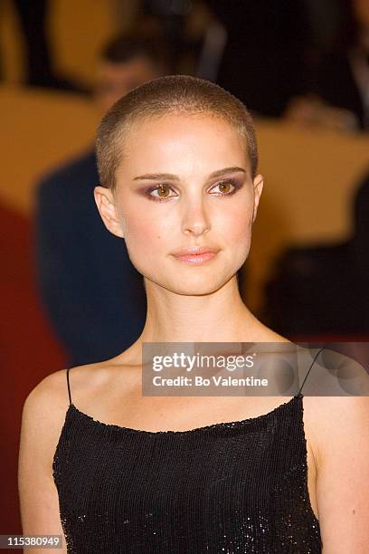 Natalie Portman during 2005 Cannes Film Festival - "Kiss, Kiss, Bang, Bang" Premiere at Palais de Festival in Cannes, France.