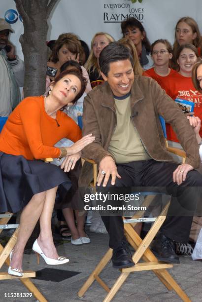 Patricia Heaton and Ray Romano from "Everybody Loves Raymond"