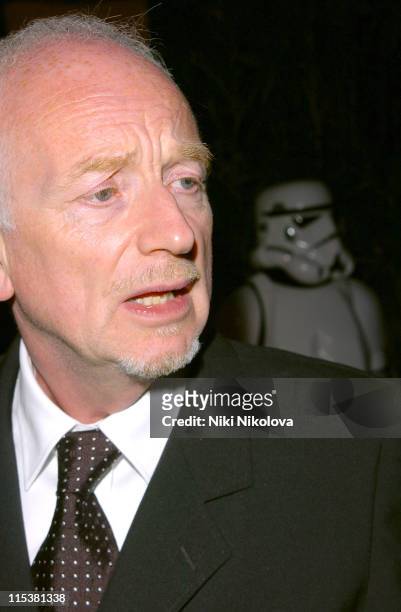 Ian McDiarmid during 2005 Cannes Film Festival - Star Wars Afterparty in Cannes, France.