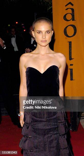 Natalie Portman during 2005 Cannes Film Festival - Star Wars Afterparty in Cannes, France.