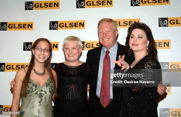 Talia Stein, 2005 Honoree and GLSEN student leader, Chrissy Gephardt, Richard Gephardt, former U.S. Presidental candidate and Majority Leader of the...