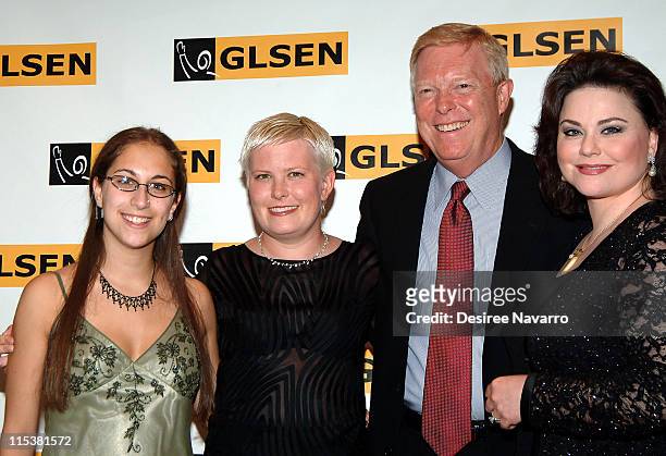 Talia Stein, 2005 Honoree and GLSEN student leader, Chrissy Gephardt, Richard Gephardt, former U.S. Presidental candidate and Majority Leader of the...