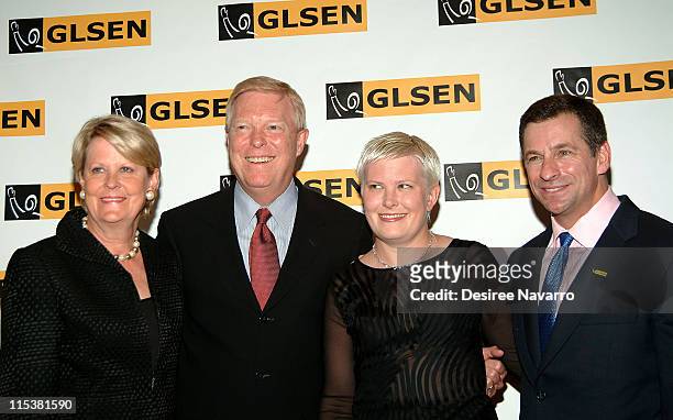 Jane Gephardt and husband Richard Gephardt, former U.S. Presidental candidate and Majority Leader of the House, daugher Chrissy Gephardt and Kevin...