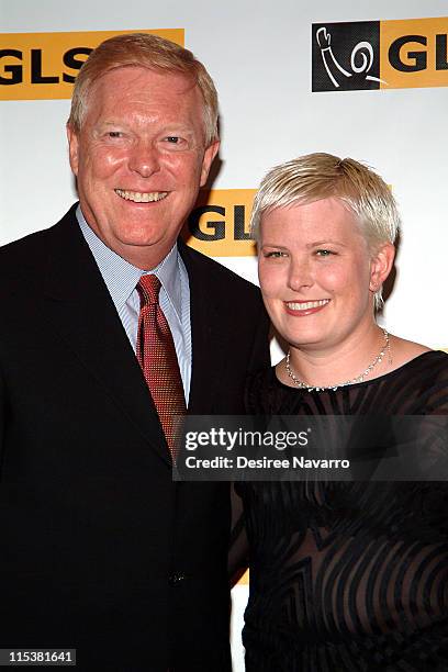 Richard Gephardt, former U.S. Presidental candidate and Majority Leader of the House and daugher Chrissy Gephardt