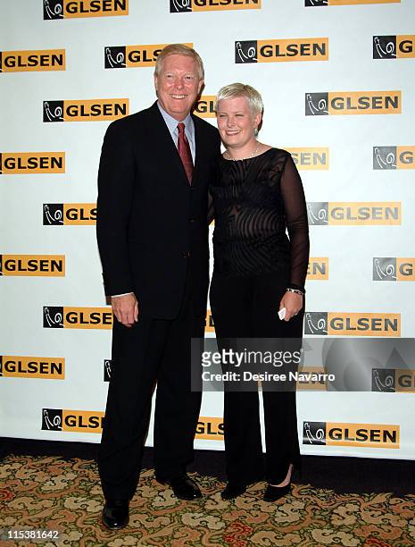 Richard Gephardt, former U.S. Presidental candidate and Majority Leader of the House and daugher Chrissy Gephardt
