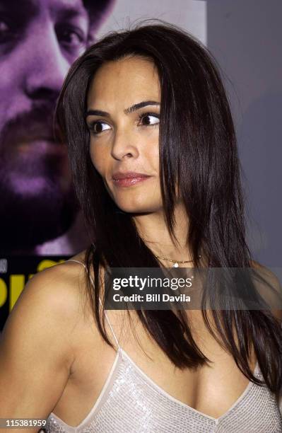 Talisa Soto during "Pinero" - Premiere in New York City at Loew's Village VII Theater, 11th Street and 3rd Avenue in New York City, New York, United...