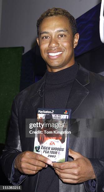 Tiger Woods Introduces EA Sports Launch of Tiger Wood's PGA Tour 2002