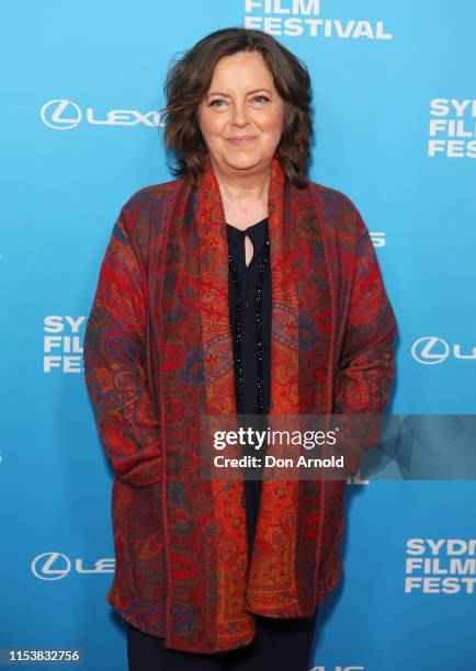 Greta Scacchi attends the world premiere of Palm Beach at the 66th Sydney Film Festival Opening Night at State Theatre on June 05, 2019 in Sydney,...