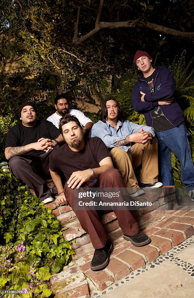 Deftones Photo Session On Location 2003