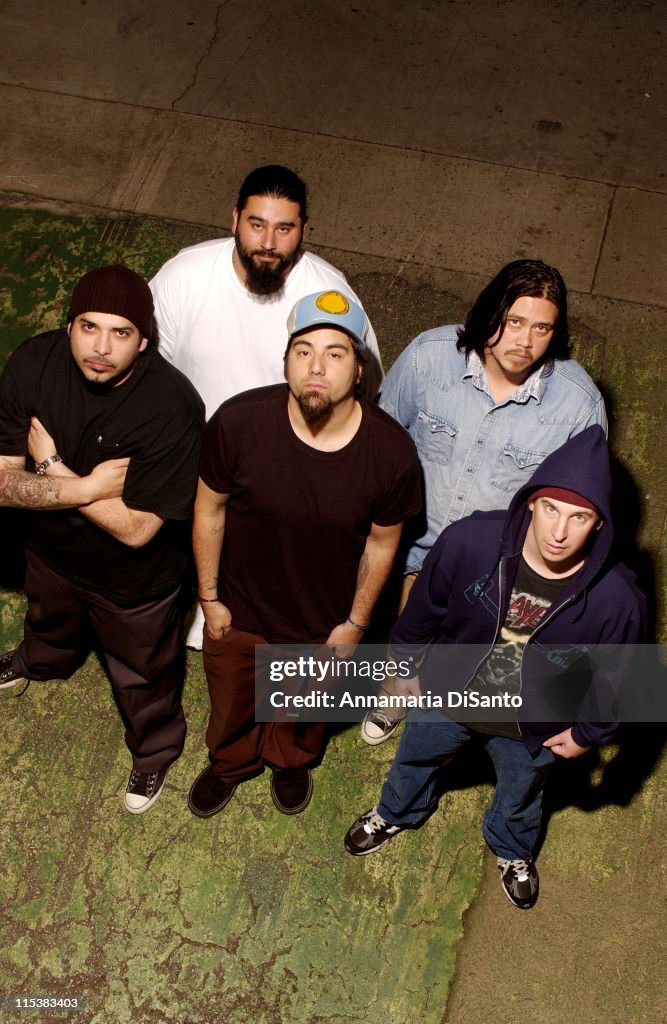 Deftones Photo Session On Location 2003