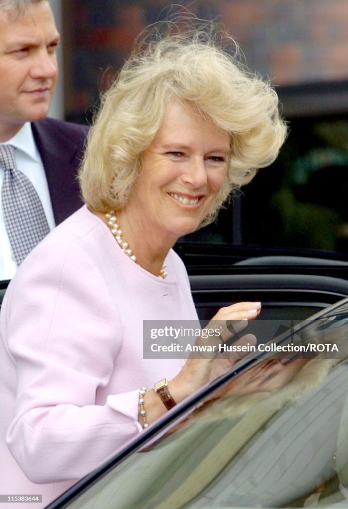 HRH The Duchess of Cornwall's First Solo Engagement and Visit to Southampton General Hospital - May 23, 2005