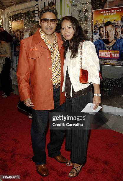 Nicholas Turturro and Lissa Espinosa during "The Longest Yard" New York City Premiere at Clearview's Chelsea West Cinema in New York City, New York,...