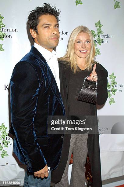 Kelly Ripa and Mark Consuelos during First Annual Kenny Gordon Foundation Benefit Screening of the Miramax Film "Confessions of a Dangerous Mind" in...