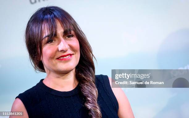 Candela Peña attends "Hierro" Movistar photocall presentation on June 05, 2019 in Madrid, Spain.