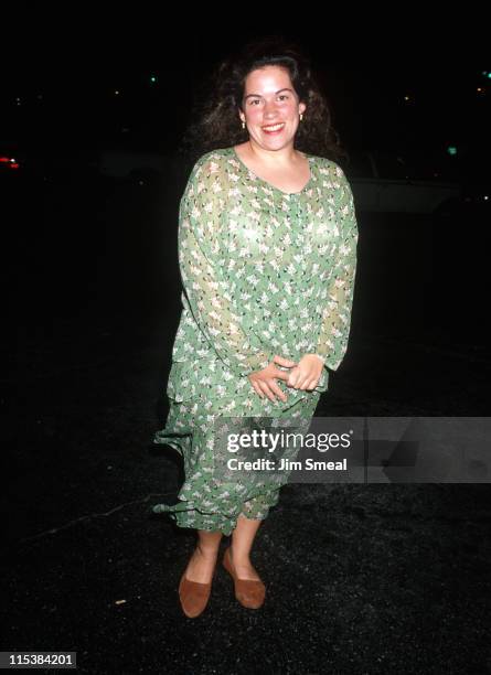Wendie Jo Sperber during EMA Benefit - September 22, 1990 at Los Angeles Union Train Station in Los Angeles, California, United States.