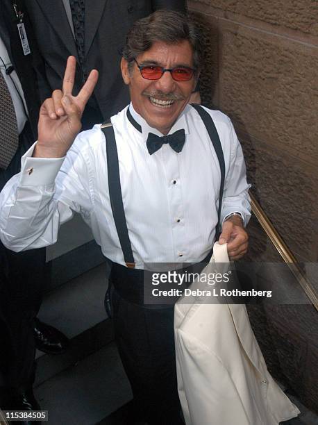 Geraldo Rivera during Geraldo Rivera Weds Erica Levy in New York City on August 10, 2003 at Central Synagogue in New York City, New York, United...