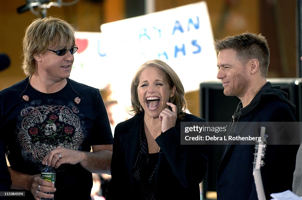 Bryan Adams and Def Leppard Perform on the 2005 "Today" Show Summer Concert Series