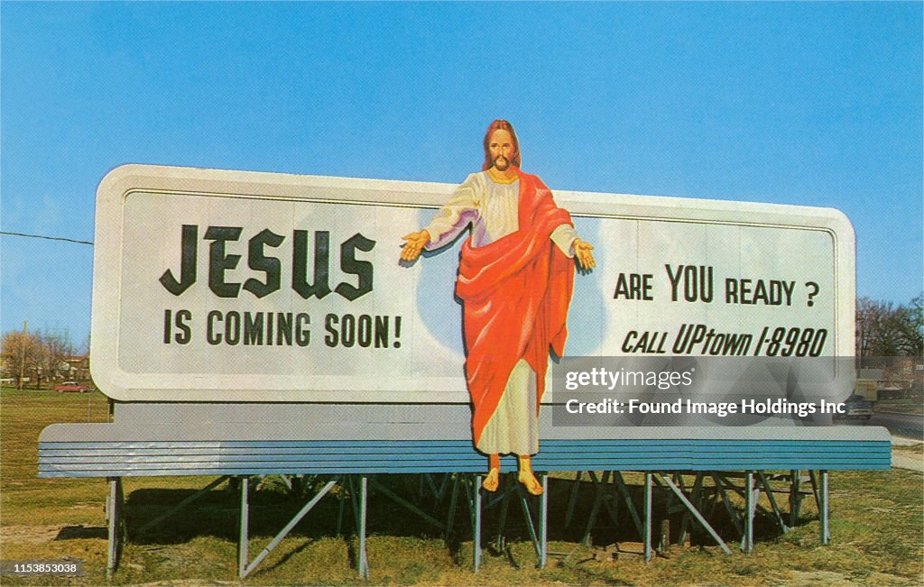 Jesus is Coming Billboard